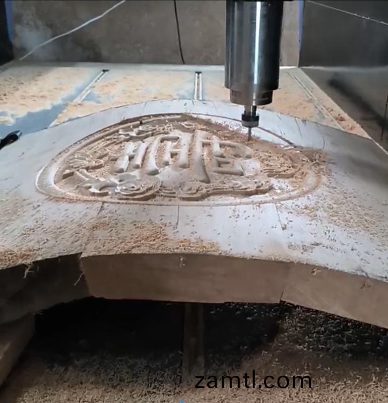 安(an)幑(hui)客(ke)戶(hù)重(zhong)型木工(夀材(cai))數控(kong)鵰(diao)刻機