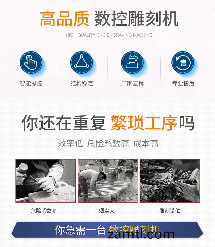 9015重(zhong)型(xing)石材(cai)鵰刻(ke)機（石碑(bei)數(shu)控鵰刻(ke)機）(圖2)